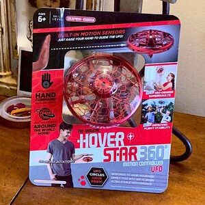 Hover Star 360° Motion Sensor Hand Control Somersaults Glowing Lights Auto Off